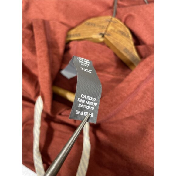 New Vuori Halo Essential Hoodie Womens Size Medium Currant Heather Athleisure - Picture 10 of 14